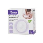 Momeasy Wearable Silicone Breast Milk Collector - 2Pcs (China)